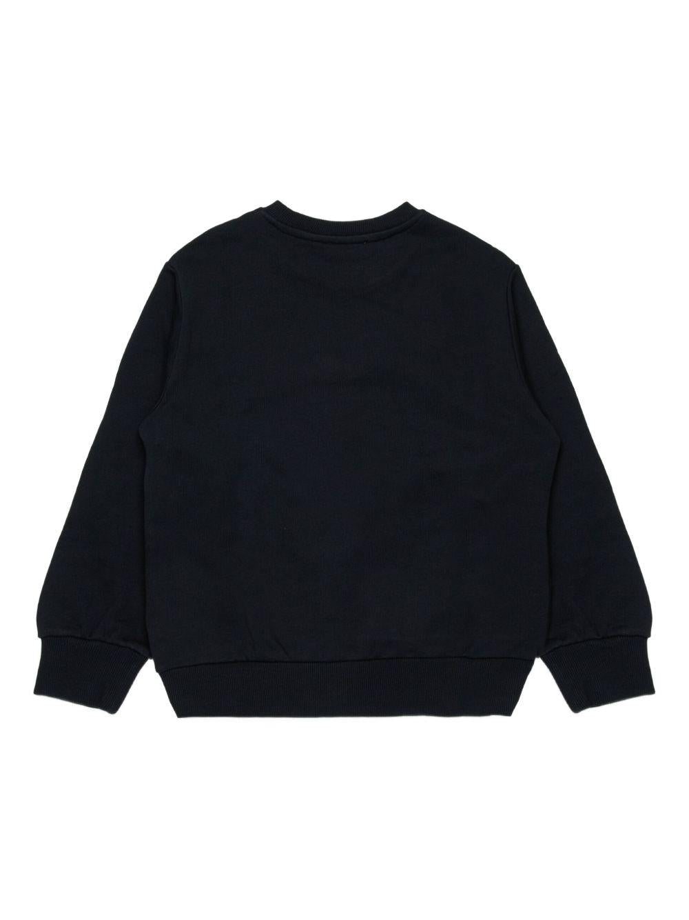 Felpa nera per bambino J02486KYAQK K900 Diesel Kids 