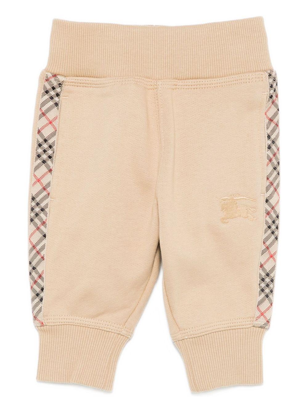 Pantalone beige per neonato 8112568 B9719 Burberry Kids 