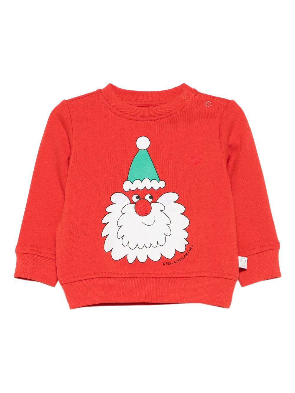 Felpa rossa per bambino TX4620Z3059 421 Stella McCartney Kids 