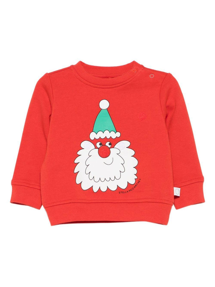 Felpa rossa per bambino TX4620Z3059 421 Stella McCartney Kids 