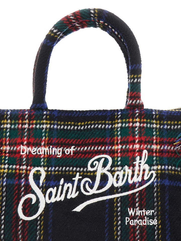 Borsa blu/rosso/verde per bambina COL0029 01365I MC2 Saint Barth Kids 