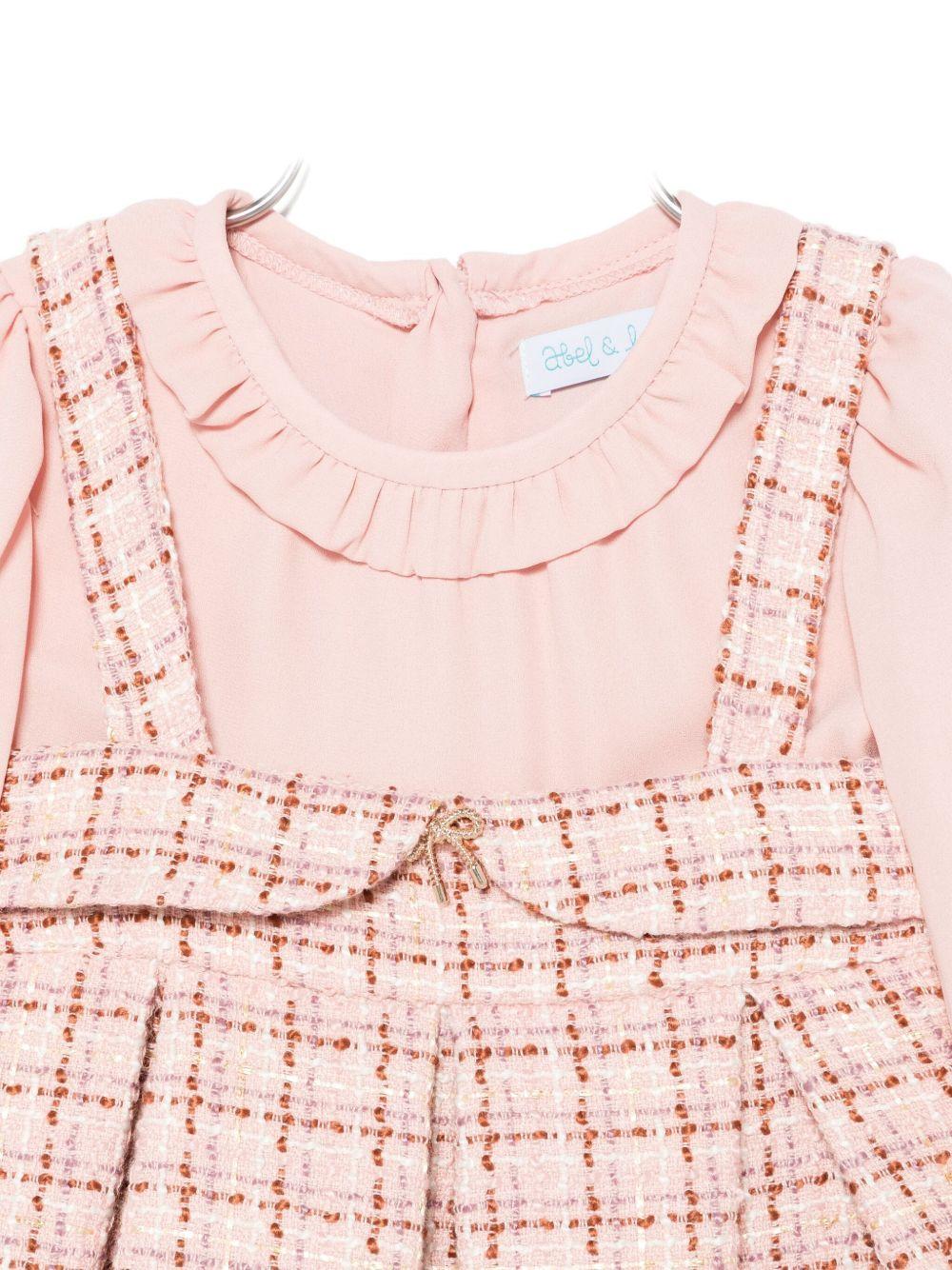 Abito rosa per neonata 5504 008 Abel & Lula 