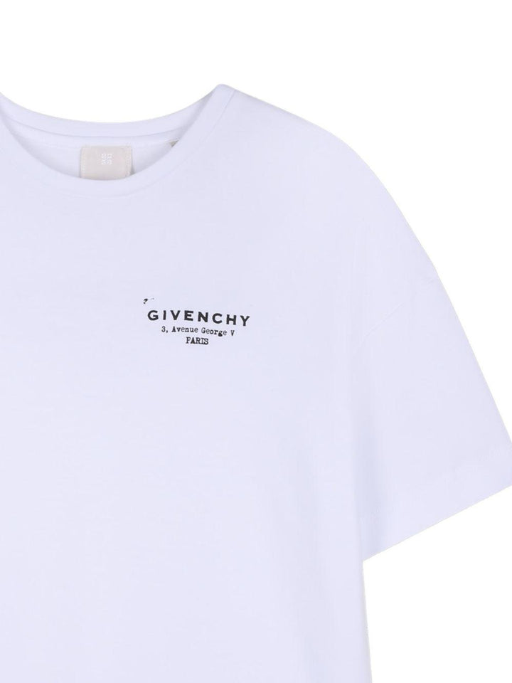 T-shirt bianca per bambino H31225 10P Givenchy Kids 