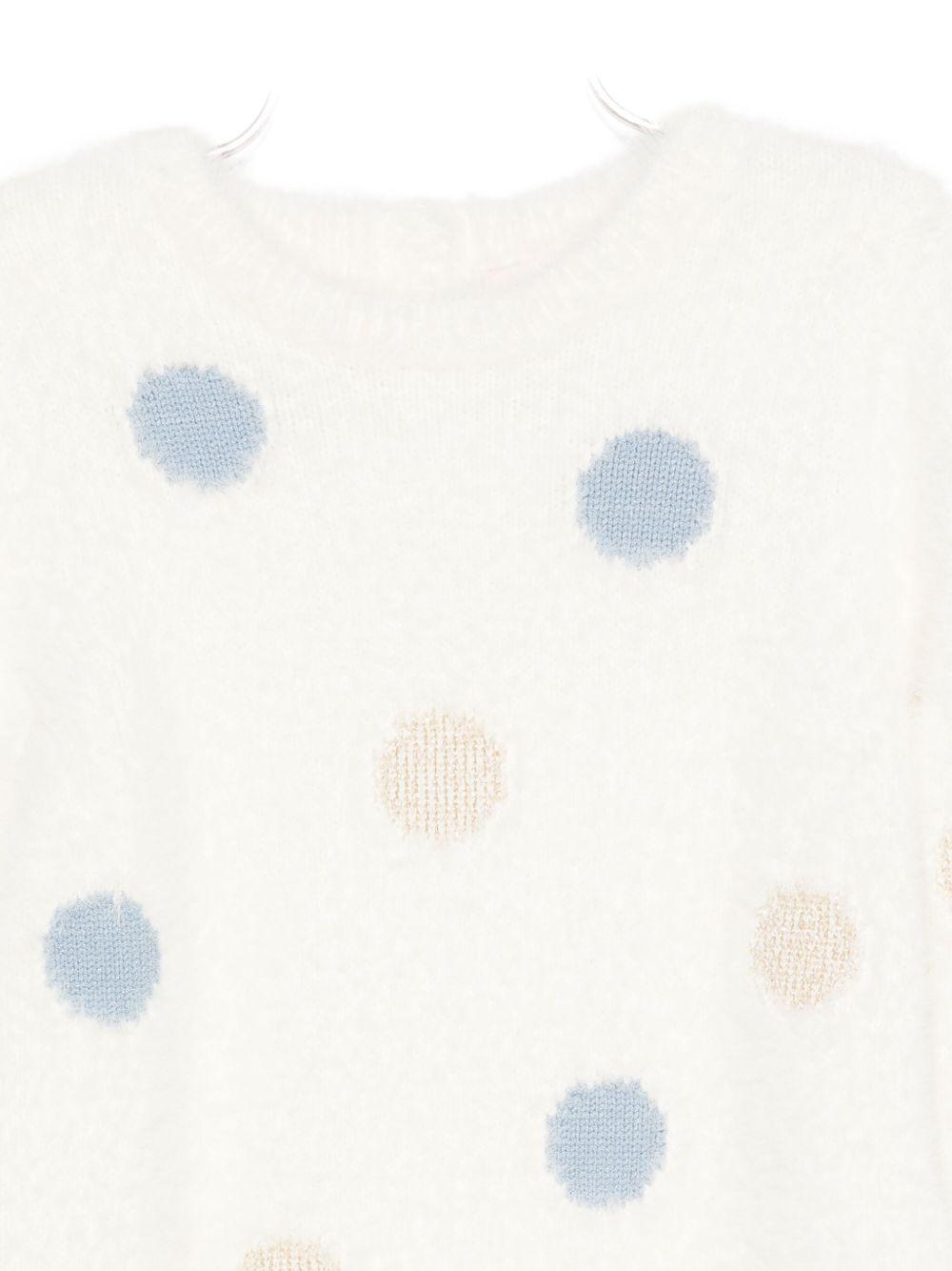 Abito bianco per bambino HF5068MA94O M9983 Liu Jo 