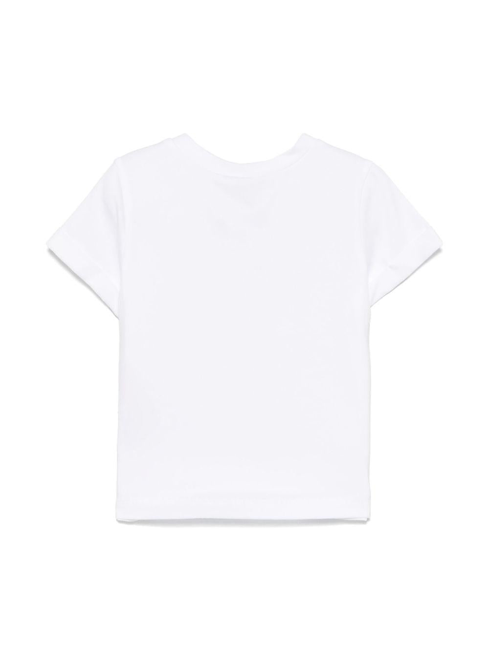 T-shirt bianca per bambina