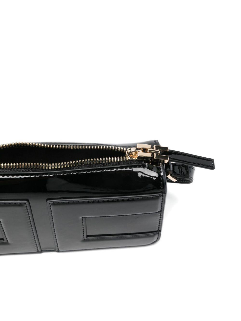 Borsa nera per bambina EFBO109CTV078 N000 Elisabetta Franchi Kids 