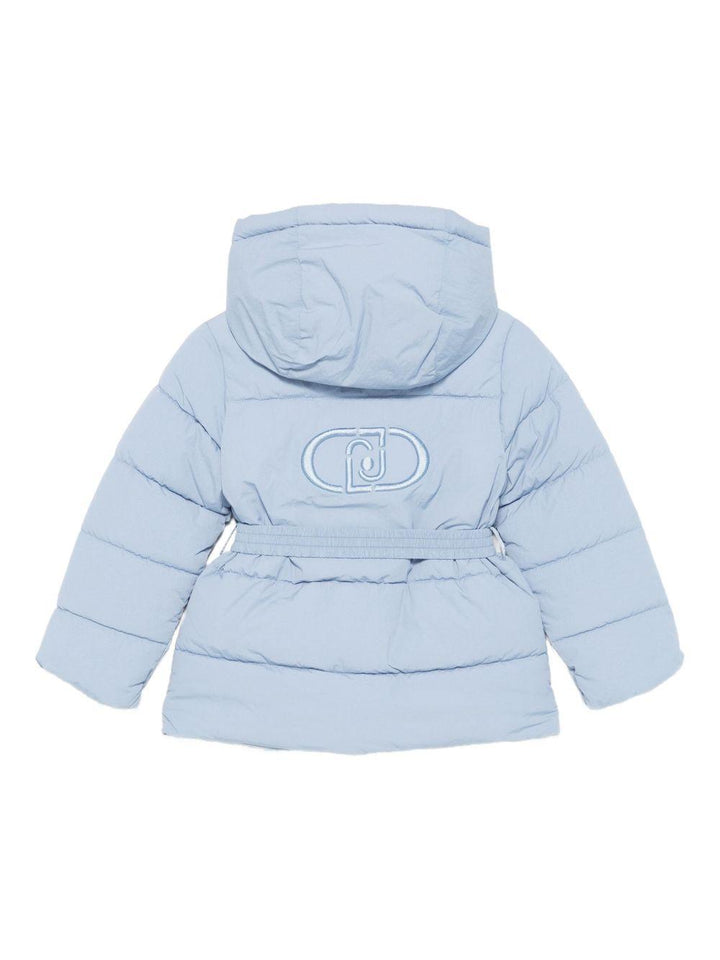 Giubbotto celeste per bambina KF5059T9820 64010 Liu Jo 