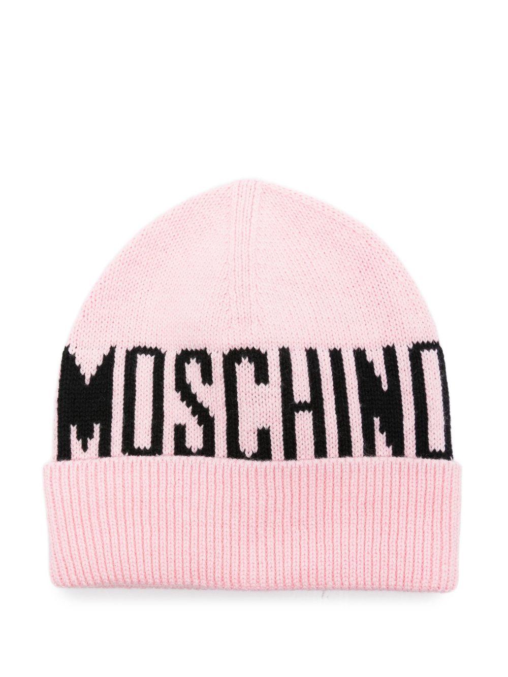 Cappello rosa per bambina HUX02PLHE66 50209 Moschino Kids 