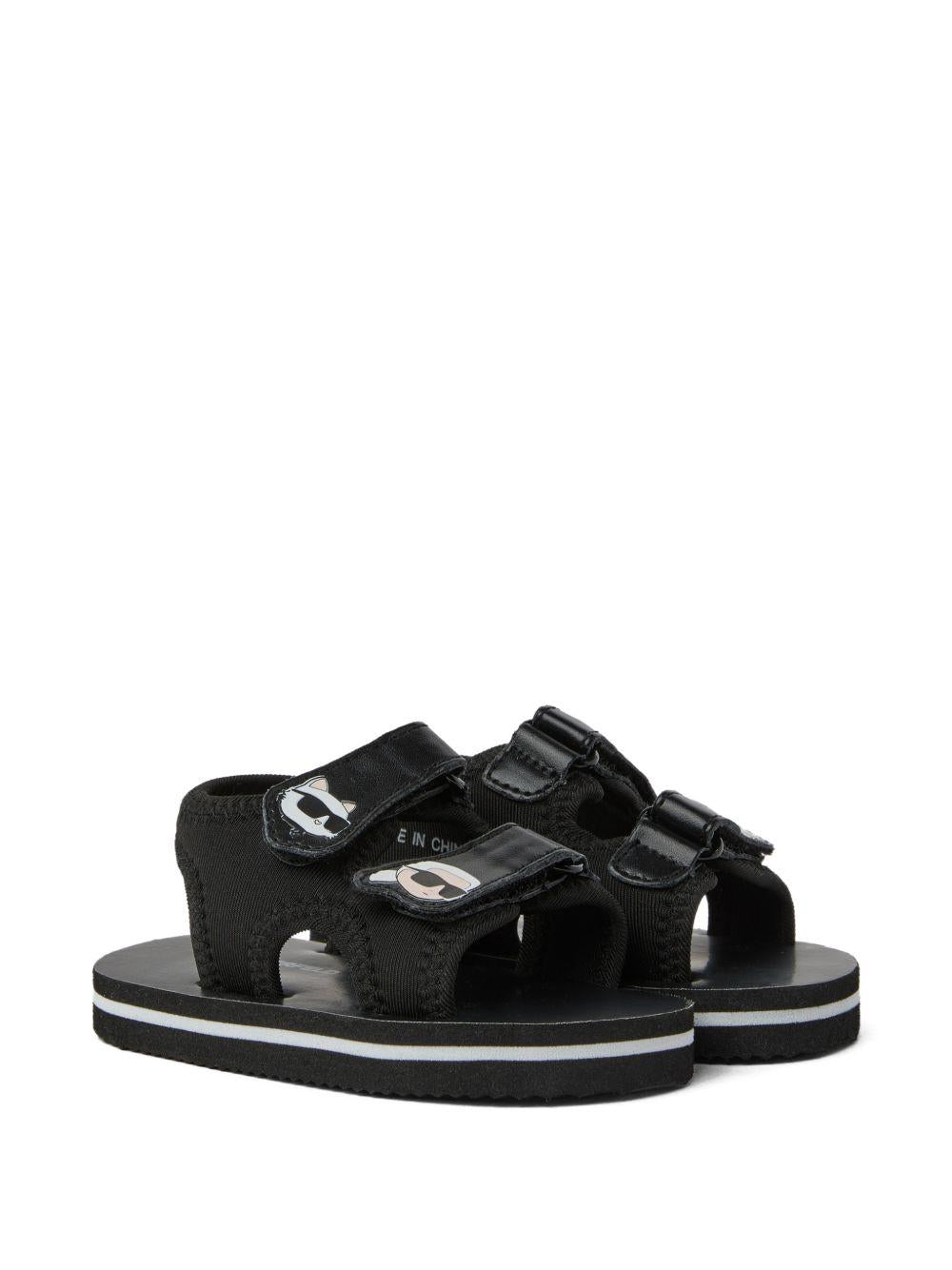 Sandali nere per bambina Z31183 09B Karl Lagerfeld Kids 