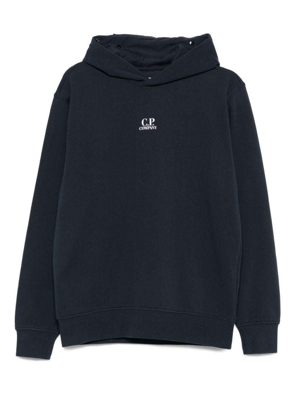Felpa blu per bambino CUF01BLCA76 41150 C.P Company Kids 
