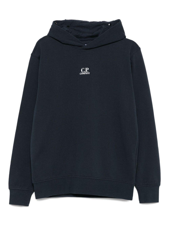 Felpa blu per bambino CUF01BLCA76 41150 C.P Company Kids 