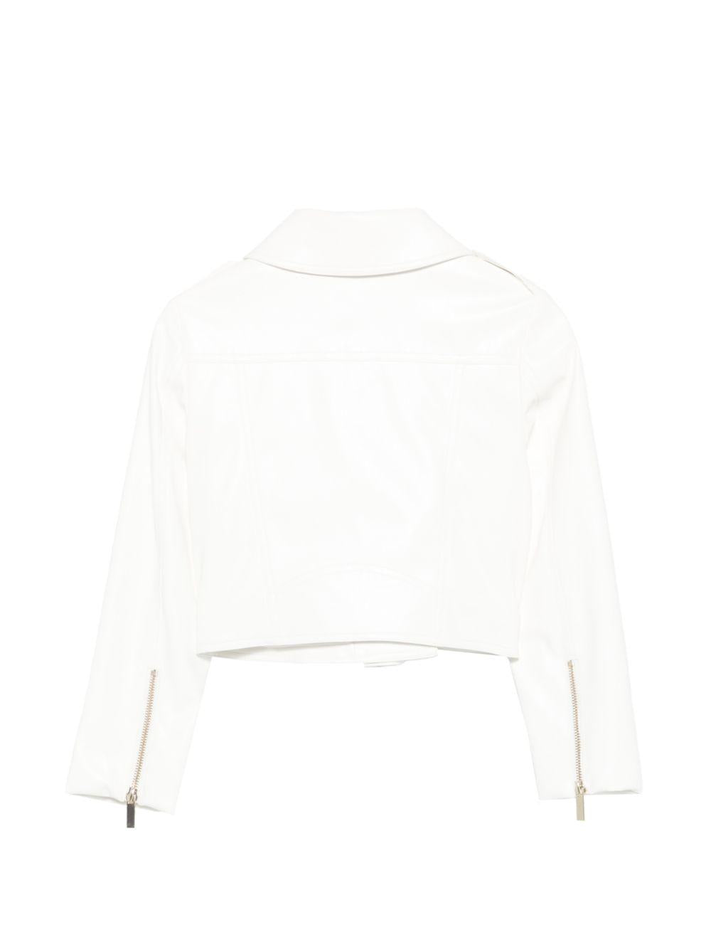 Giacca bianca per bambina 261GJ2053 00526 Twin Set 