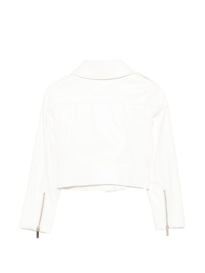 Giacca bianca per bambina 261GJ2053 00526 Twin Set 