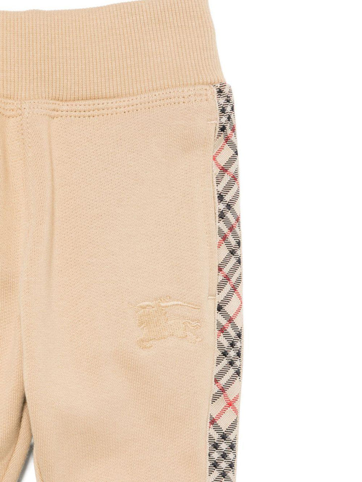 Pantalone beige per neonato 8112568 B9719 Burberry Kids 