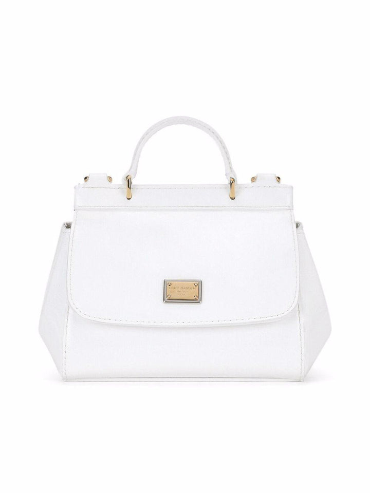 Borsa bianca per bambina EB0003A1067 87682 Dolce & Gabbana Kids 