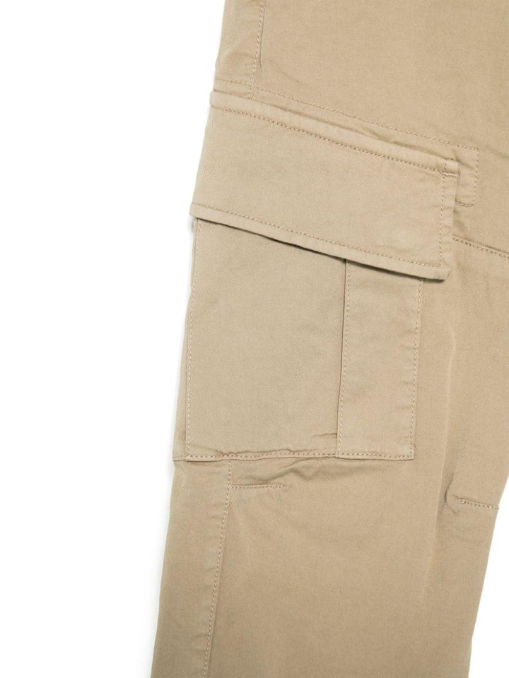 Sand beige trousers for children