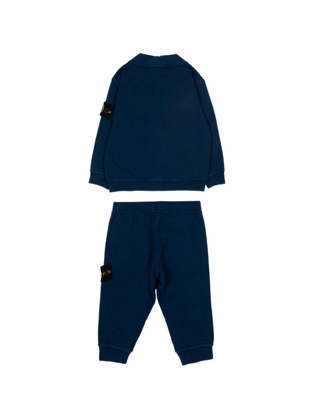 Completo bly navy per neonato 6M200001S0917 V0020 Stone Island Kids 