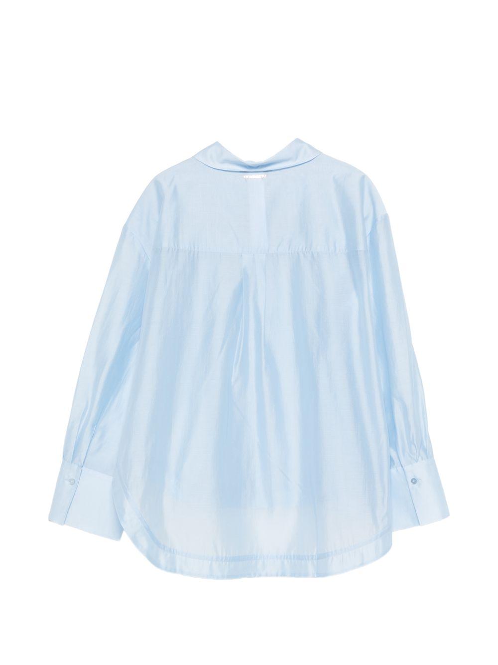 Camicia blu per bambina 261GJ2111 04614 Twin Set 