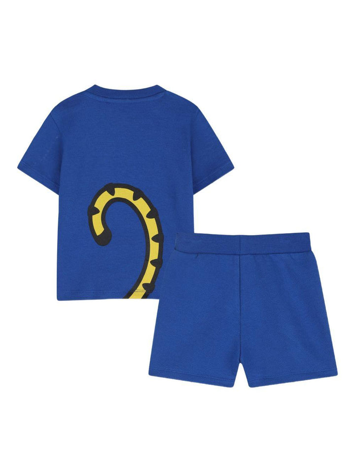 Completo blu per neonato K61867 871 Kenzo Kids 