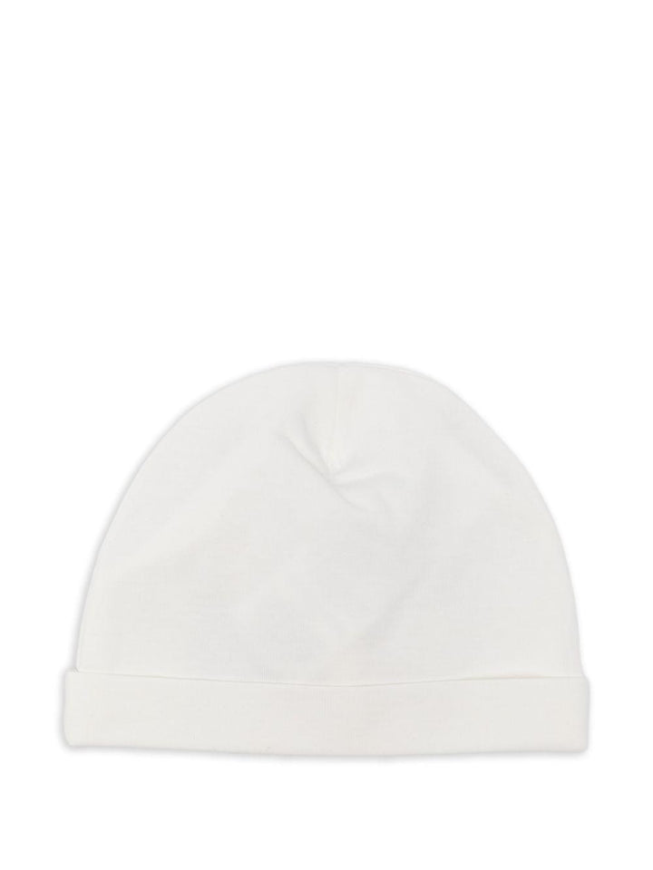 Cappello bianco per neonata ENCP0840JF054 0004 Elisabetta Franchi Kids 