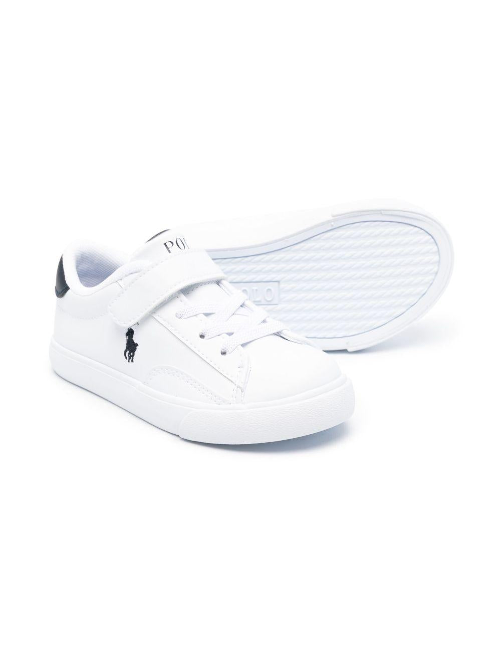 Sneakers bianche/blu per bambino RF104104 THE Ralph Lauren Kids 
