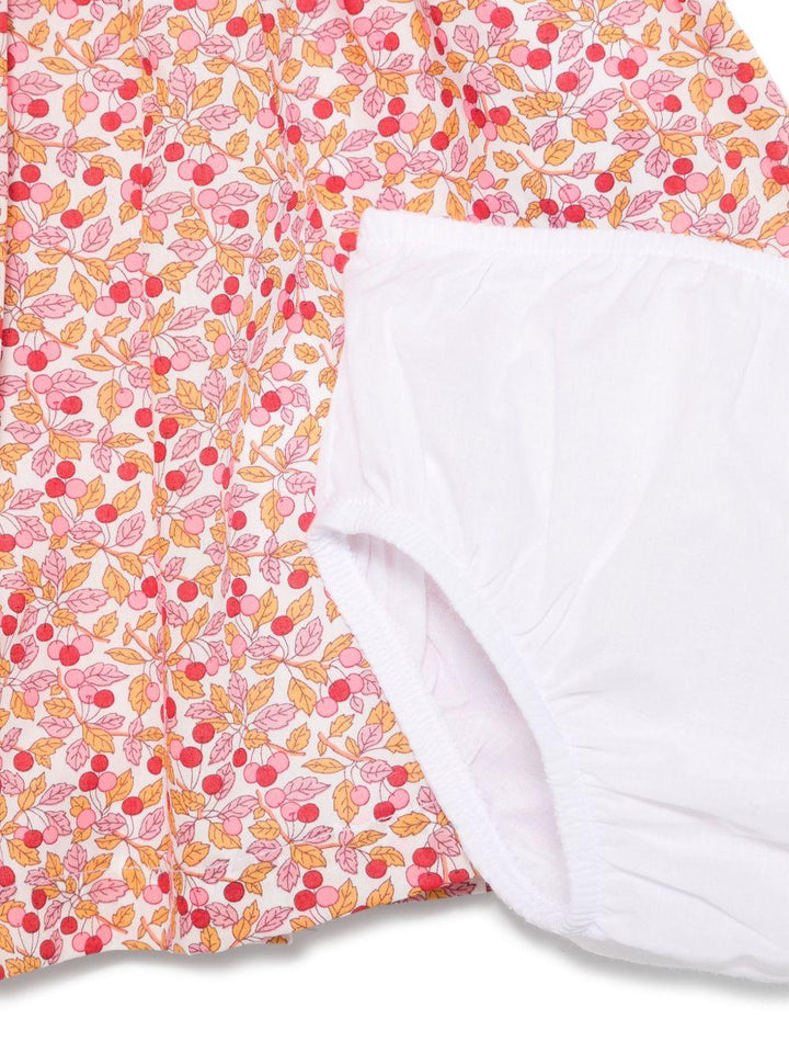 Abito rosa per neonata P25VM791C4139K 249 Il Gufo 