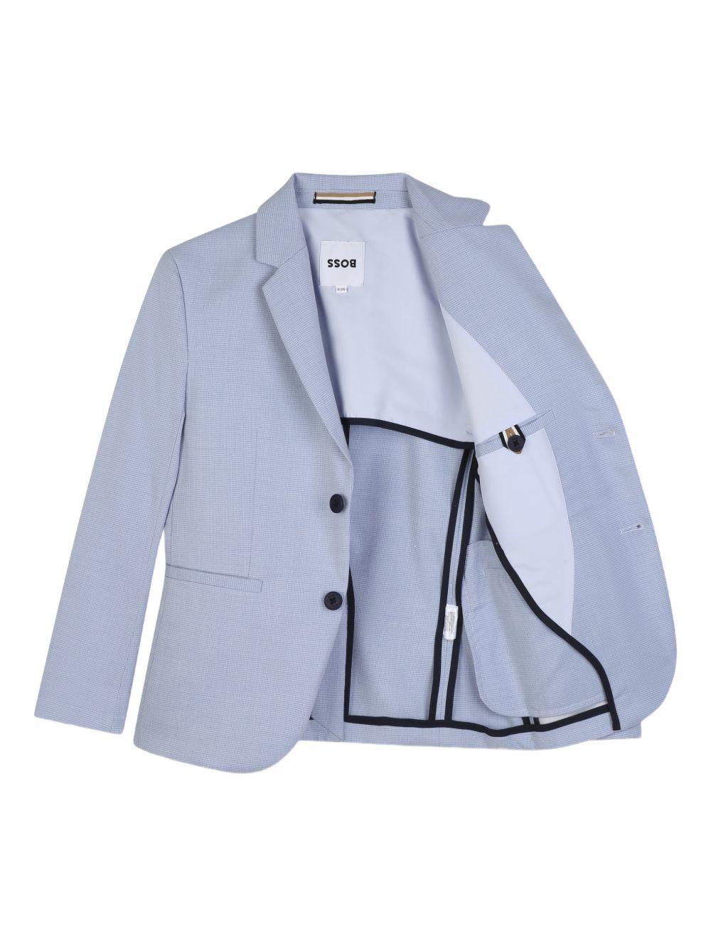 Giacca blu pallido per bambino J52995 57 Boss Kids 