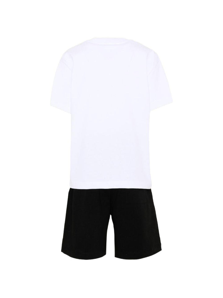 Completo bianco/nero per bambino S6BKJUTB101 002/13 Barrow Kids 