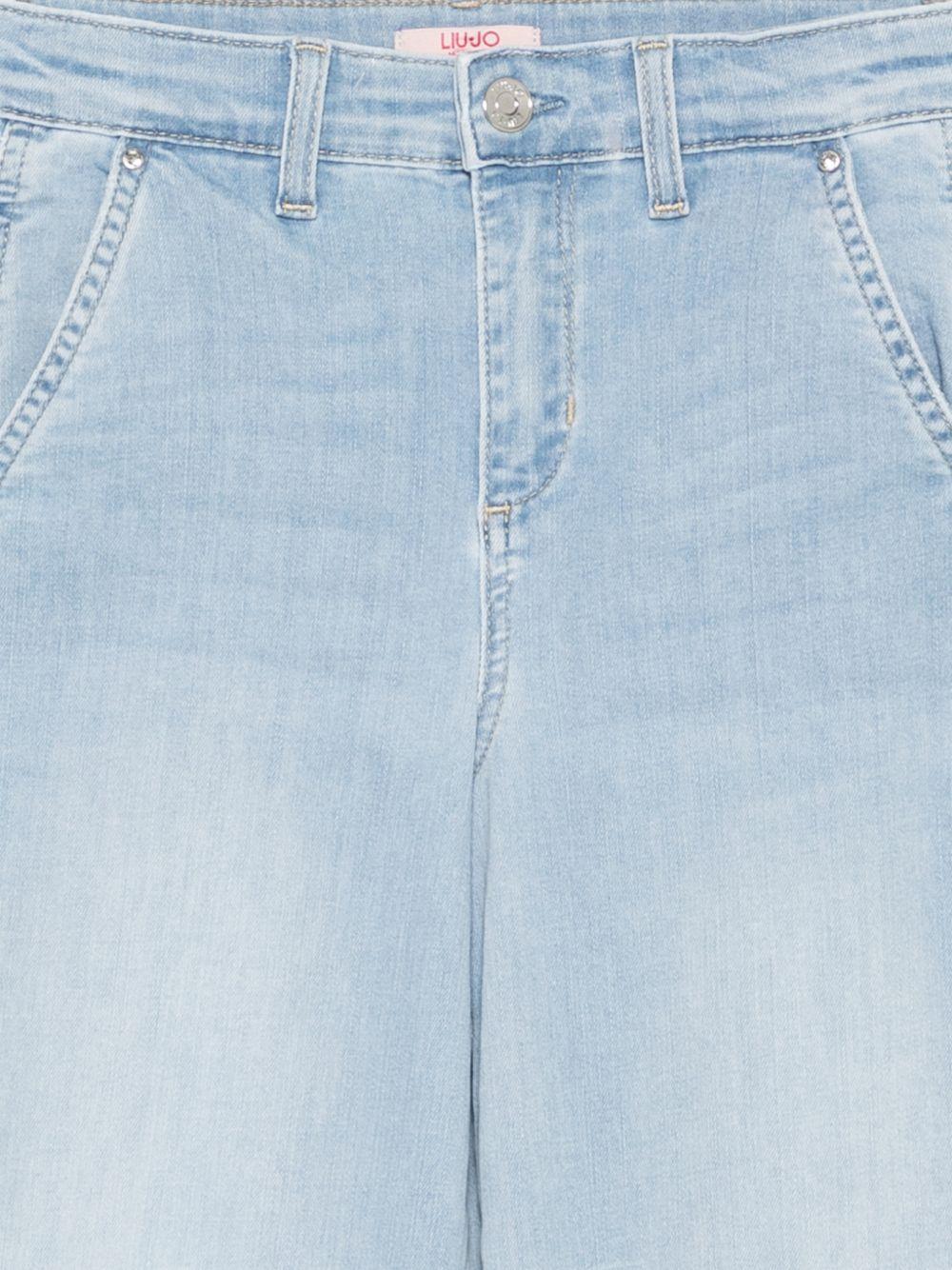 Jeans azzurri chiari per bambina GA6070D4800 78455 Liu Jo 