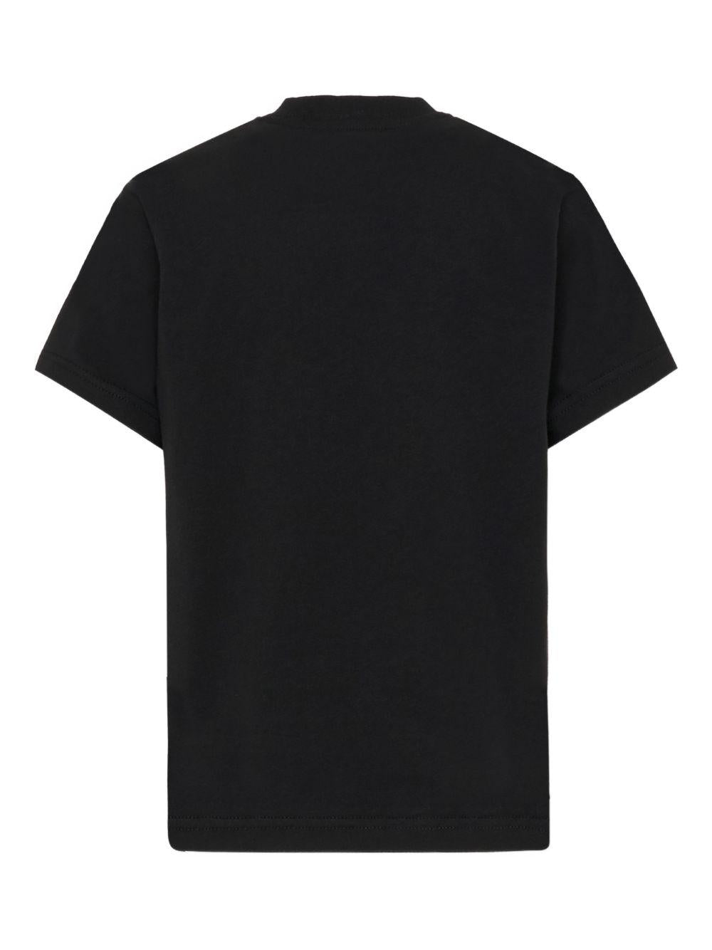T-shirt nero per bambino DQ3176D00XM DQ900 Dsquared2 Kids 