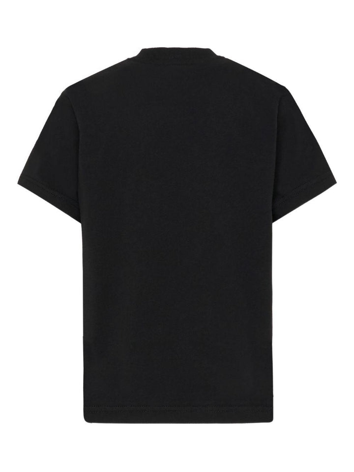 T-shirt nero per bambino DQ3176D00XM DQ900 Dsquared2 Kids 