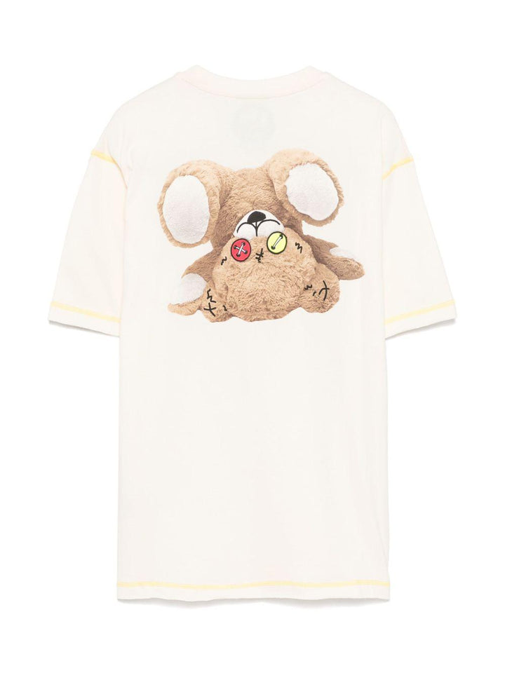 T-shirt giallo chiaro per bambino S5BKJGTH119 013 Barrow Kids 
