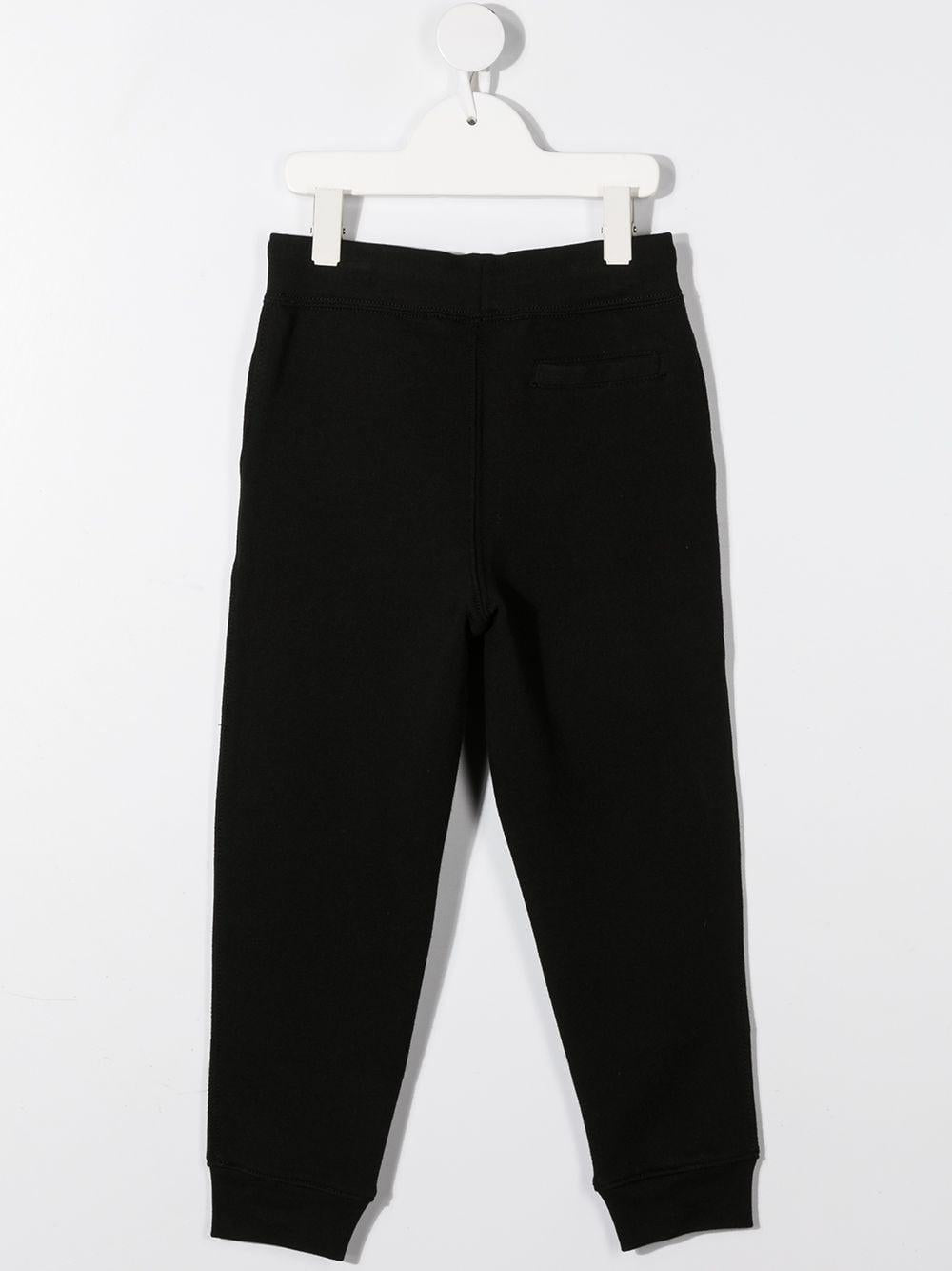 Pantalone nero per bambino con logo 323720897 002 Ralph Lauren Kids 