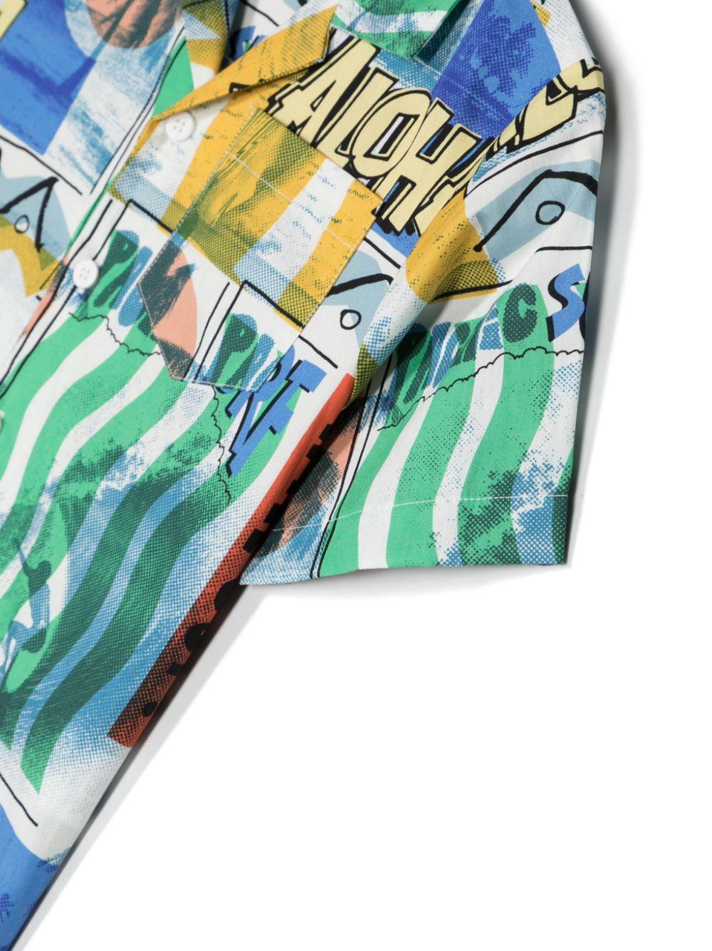 Multicolored shirt for boys