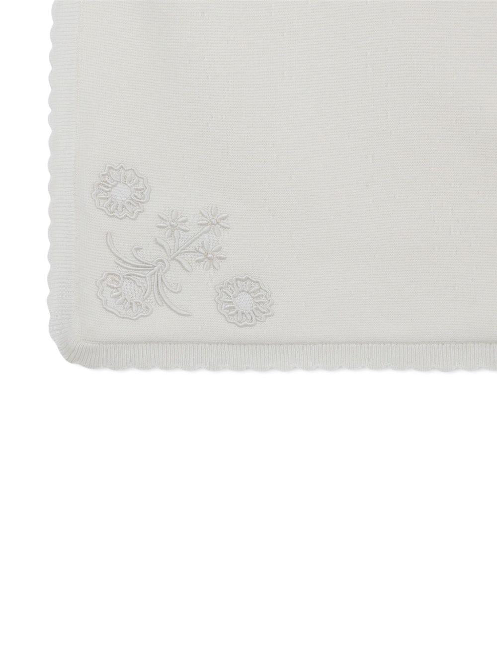 Coperta bianco sporco per neonata C20771 117 Chloe 