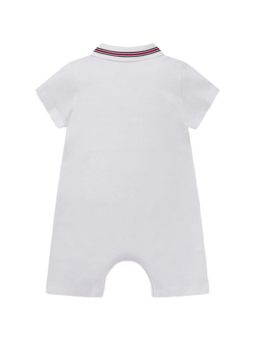 Tutina bianca per neonato 9518L000068496F 034 Moncler Kids 