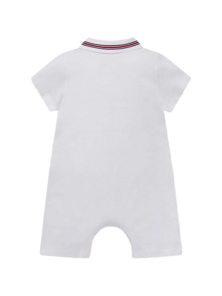 Tutina bianca per neonato 9518L000068496F 034 Moncler Kids 