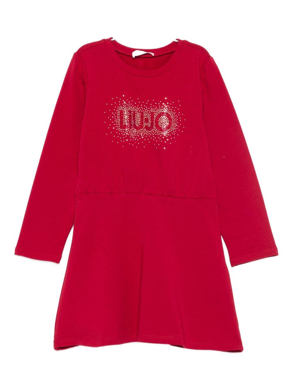 Abito rosso per bambina KF5004F0724 91656 Liu Jo 
