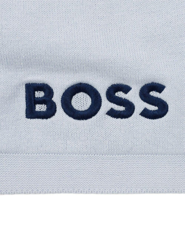 Coperta blu celo/marine per neonato J52600 771 Boss Kids 
