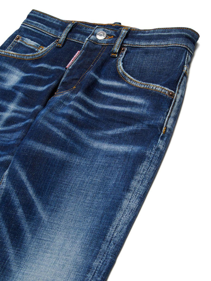 Jeans blu indaco per bambino