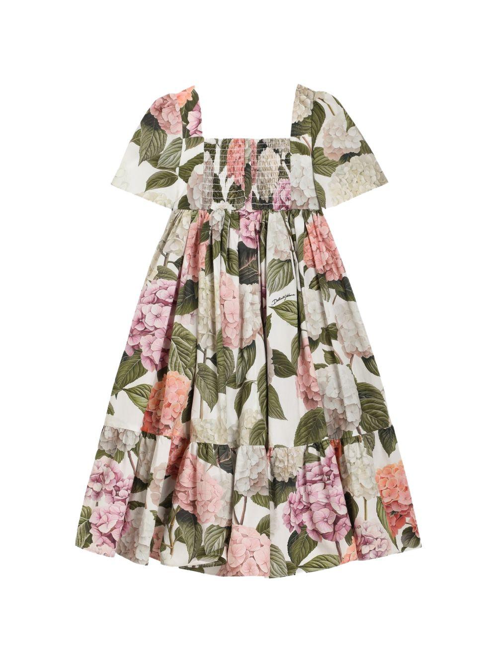 Abito multicolore per bambina L53DE7HS5T6 HA5XG Dolce & Gabbana Kids 