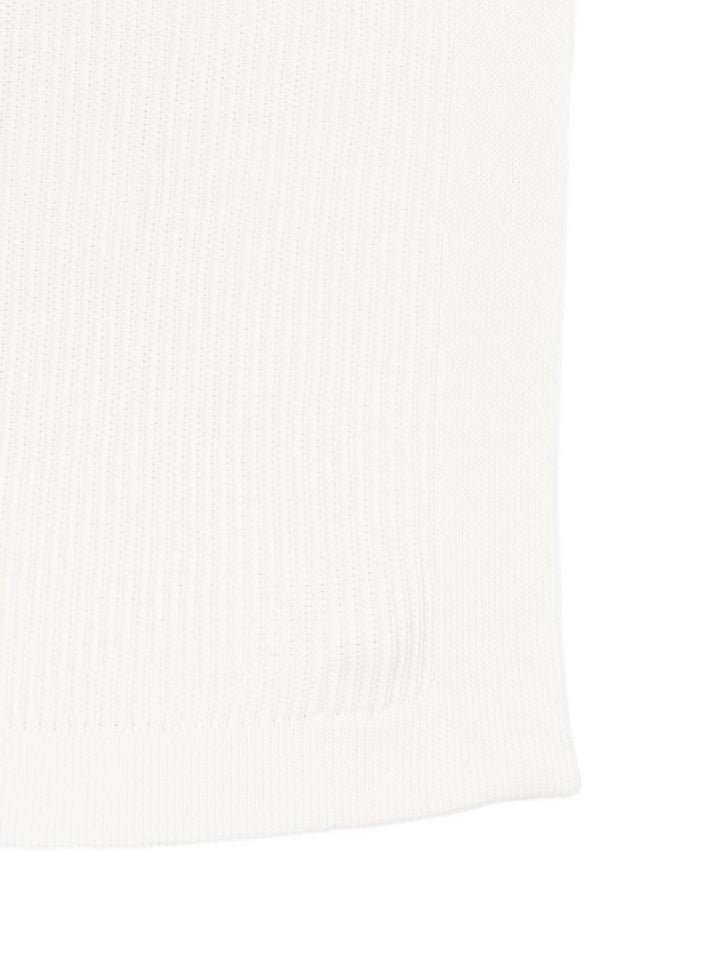 Coperta bianca per neonata ENCO077CFL061 0000 Elisabetta Franchi Kids 