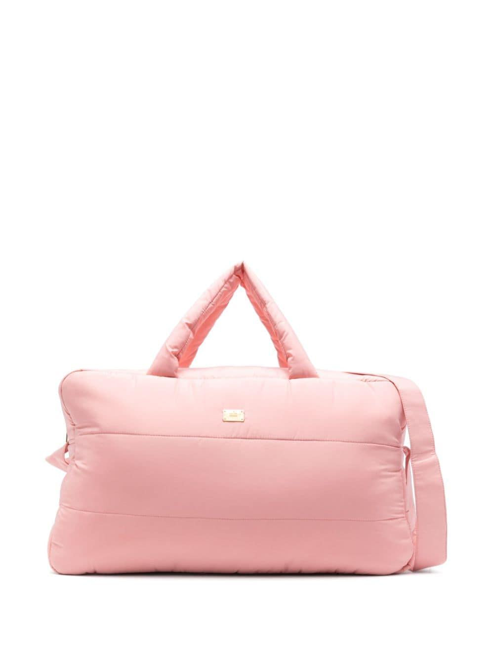 Borsa mamma rosa con logo ENBO0230NY167 C021 Elisabetta Franchi Kids 