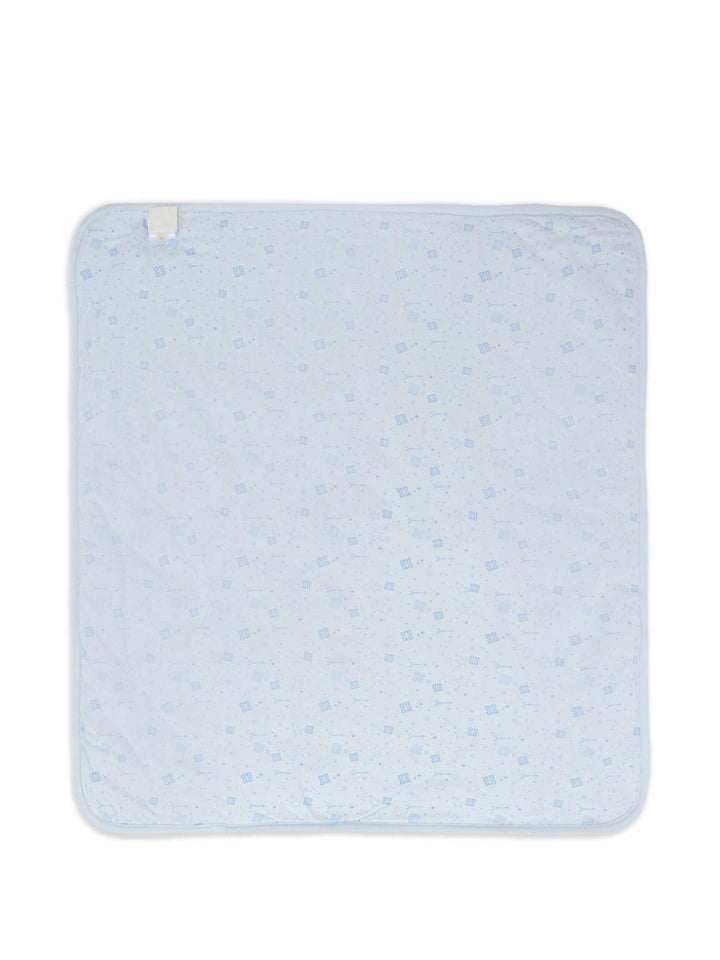 Coperta azzurra per neonato H30853 771 Givenchy Kids 