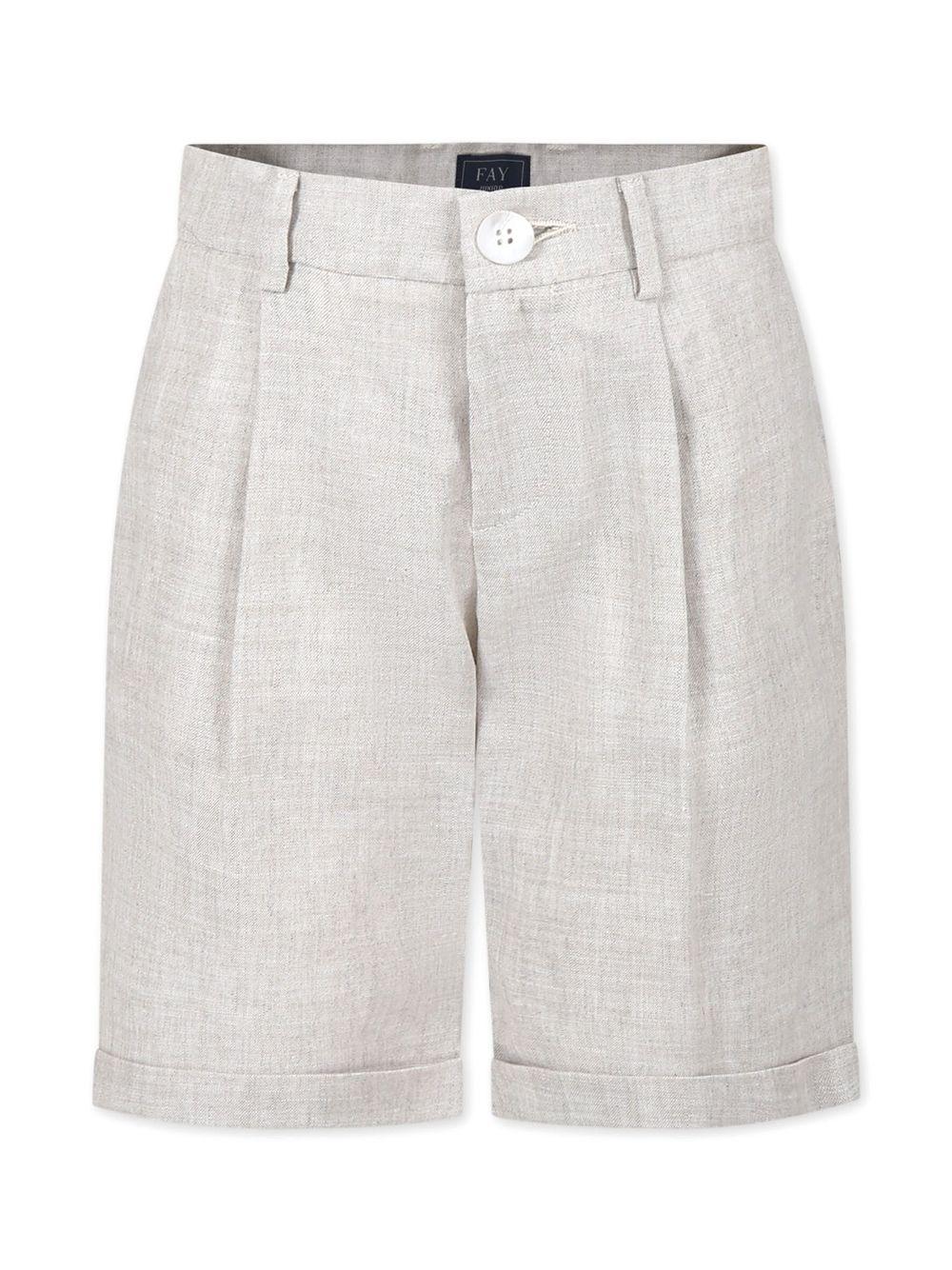 Bermuda beige per bambino FU6P19I0215 166 Fay Kids 