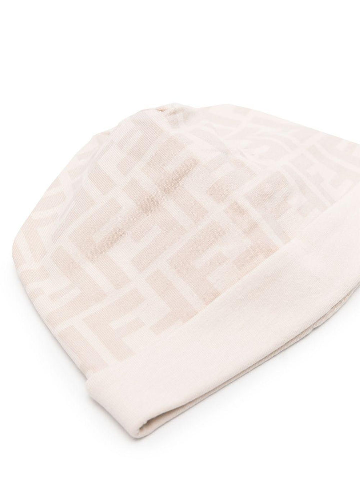 Tutina beige sabbia per neonato BUK115AQT8 F19J5 Fendi Kids 