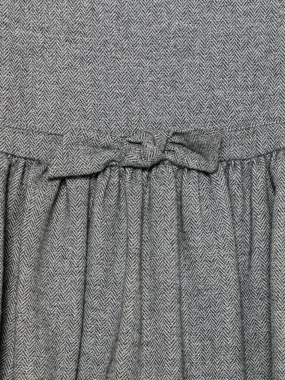 Abito grigio per bambina A25GVM0002W0065K 090 Il Gufo 