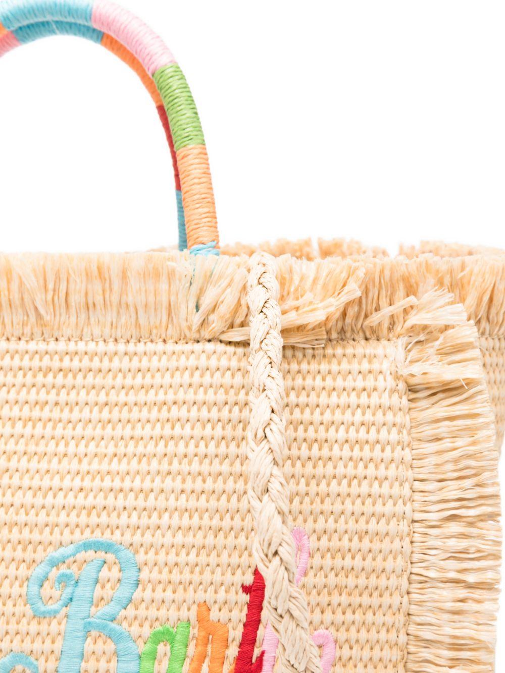 Borsa beige per bambina COL0017 02737L MC2 Saint Barth Kids 