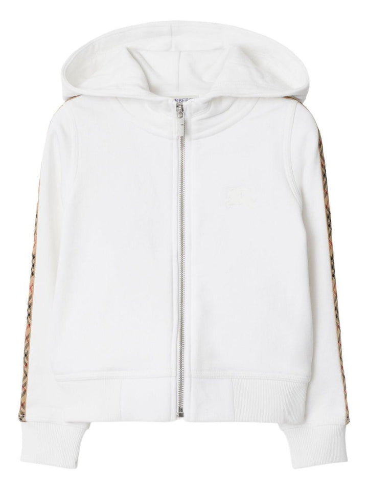 Felpa bianca per bambina 8111903 A1464 Burberry Kids 