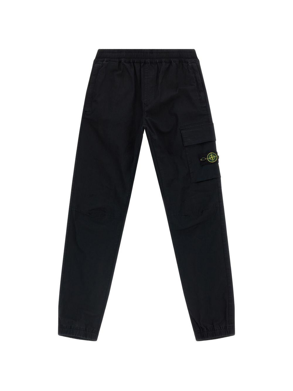 Pantalone blu navy per bambino 63100003S0001 V0020 Stone Island Kids 